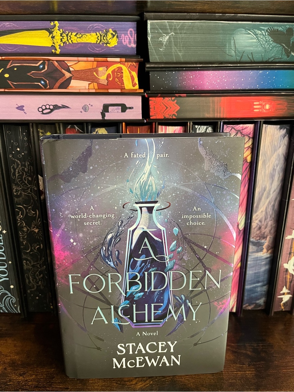 A Forbidden Alchemy by Stacey McEwan Deluxe Hardcover